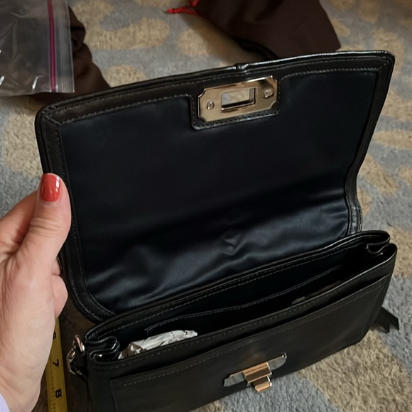 Coach black leather wristlet bag - Picture 5 of 9